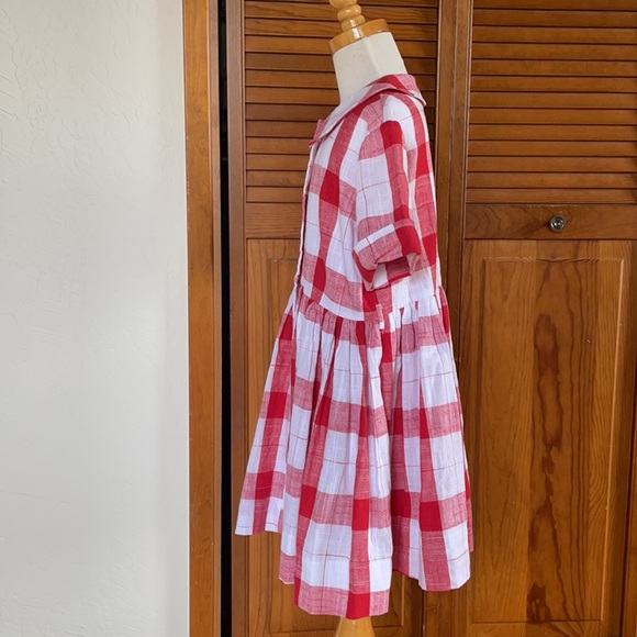 Lacey Lane | Red & White Checkered Hopscotch Dress | 7 - Picture 7 of 16
